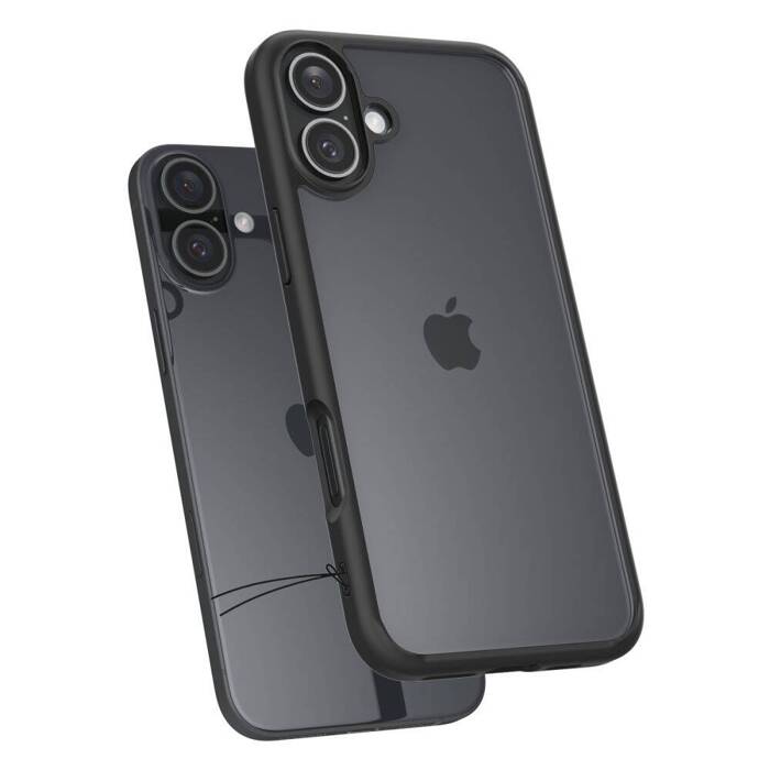 Etui iPhone 16 Spigen Ultra Hybrid Matte Black