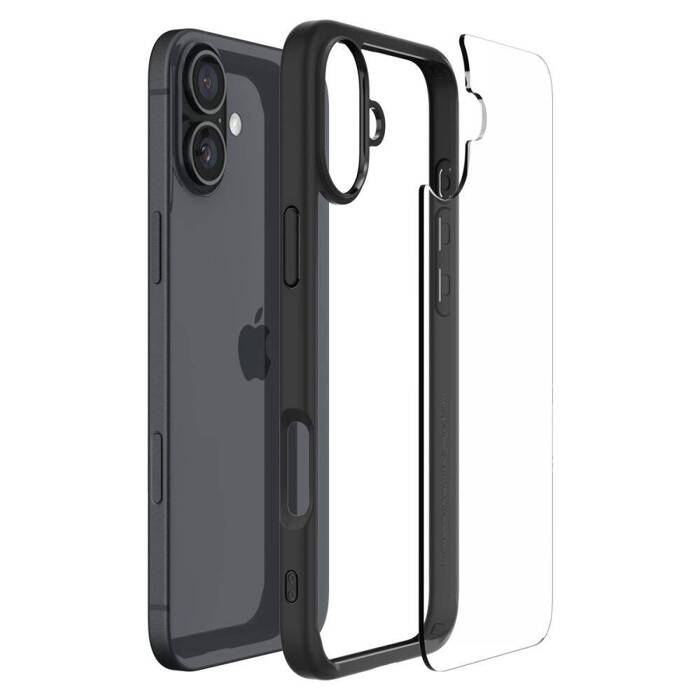 Etui iPhone 16 Spigen Ultra Hybrid Matte Black