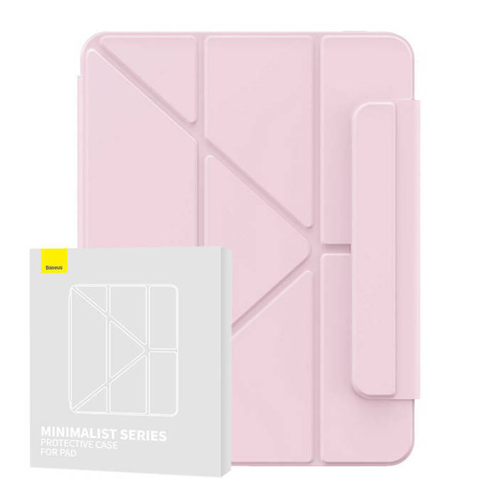 Etui magnetyczne Baseus Minimalist do iPad Air 4 / Air 5 10.9″ (baby pink)