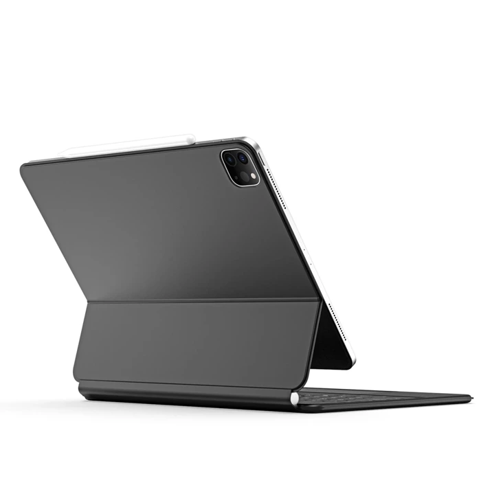 Etui z klawiaturą Bluetooth Dux Ducis (Seria MK) do Apple iPad Pro 12.9 (2020/2021/2022) - czarne