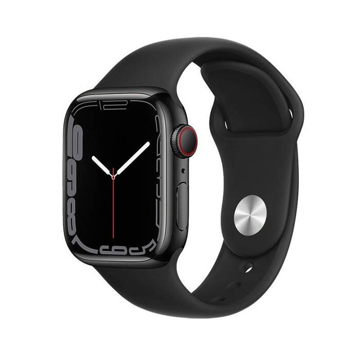 FORCELL F-DESIGN FA01 pasek do APPLE Watch 42 / 44 / 45 / 49 mm czarny