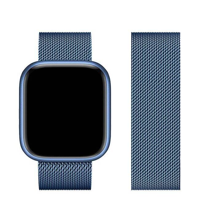 FORCELL F-DESIGN FA03 pasek do APPLE Watch 42 / 44 / 45 / 49 mm niebieski