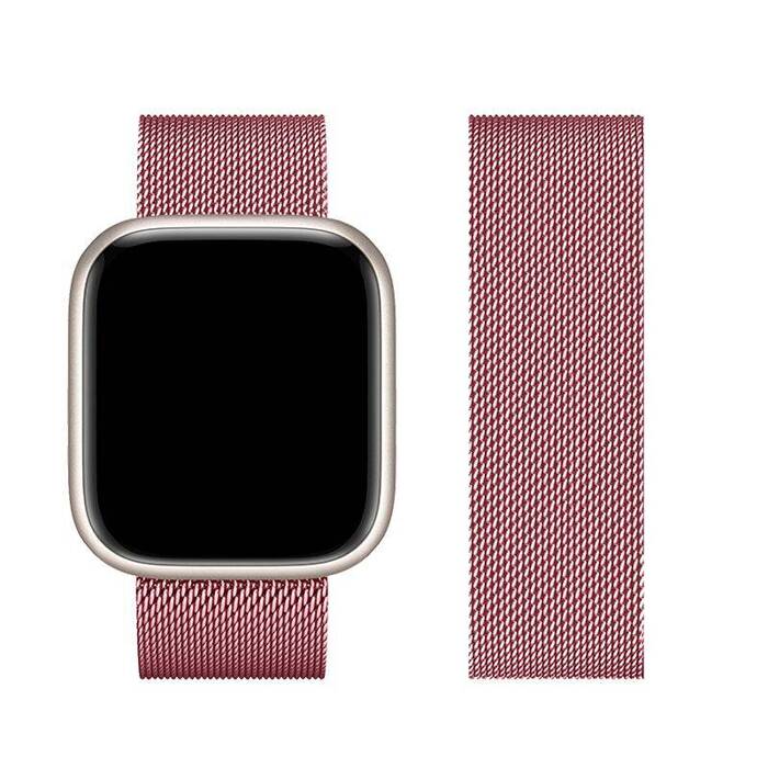 FORCELL F-DESIGN FA03 pasek do APPLE Watch 42 / 44 / 45 / 49 mm różowy