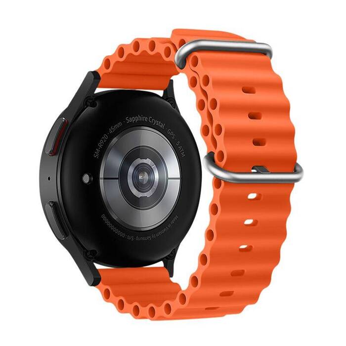 FORCELL F-DESIGN FS01 pasek do SAMSUNG Watch 22 mm pomarańczowy