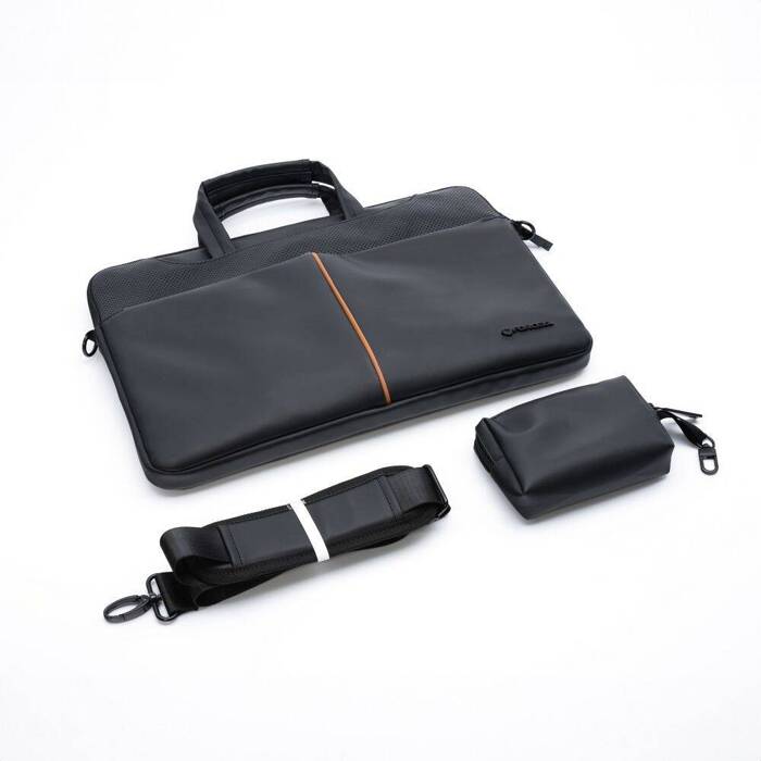 FORCELL F-PROTECT Torba URBAN STYLE do Laptopa 15,6" czarna