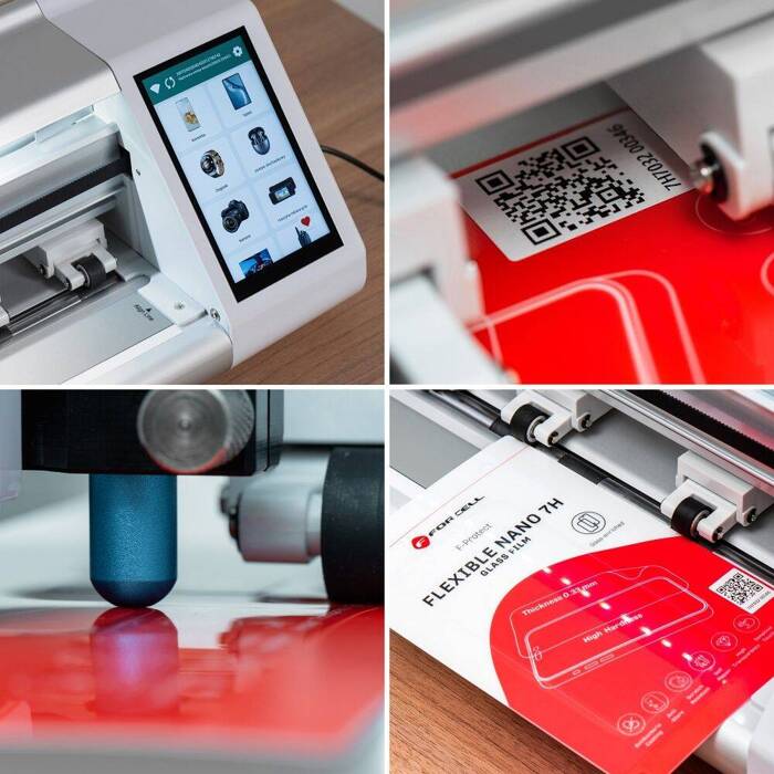 FORCELL ploter do folii na ekrany LCD + aplikator