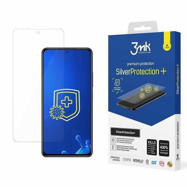 Folia Ochronna 3MK Xiaomi Mi 11i 5G Antymikrobowa Silver Protect+ Montowana Na Mokro