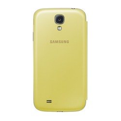 Futerał SAMSUNG Galaxy S4 SIV I9500 I9505 Pokrowiec Flip Etui EF-FI950BYESTA Yellow Żółty