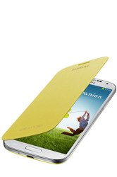 Futerał SAMSUNG Galaxy S4 SIV I9500 I9505 Pokrowiec Flip Etui EF-FI950BYESTA Yellow Żółty