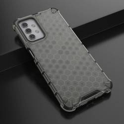 Honeycomb etui pancerny pokrowiec z żelową ramką Samsung Galaxy A32 5G czarny