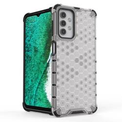 Honeycomb etui pancerny pokrowiec z żelową ramką Samsung Galaxy A32 5G czarny