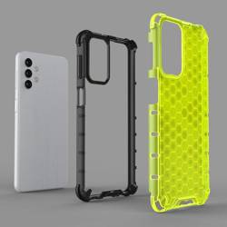 Honeycomb etui pancerny pokrowiec z żelową ramką Samsung Galaxy A32 5G czarny