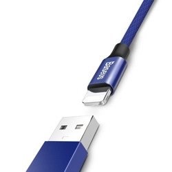 Kabel BASEUS Lightning Yiven 120cm 2A niebieski