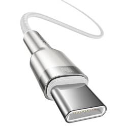 Kabel BASEUS USB-C Do USB-C Cafule 100W 1m Biały