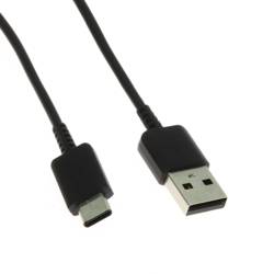 Kabel SAMSUNG USB - USB-C EP-DG970BBE 1,5m Galaxy S23 S24 A53 A54 DŁUGI Czarny Oryginalny