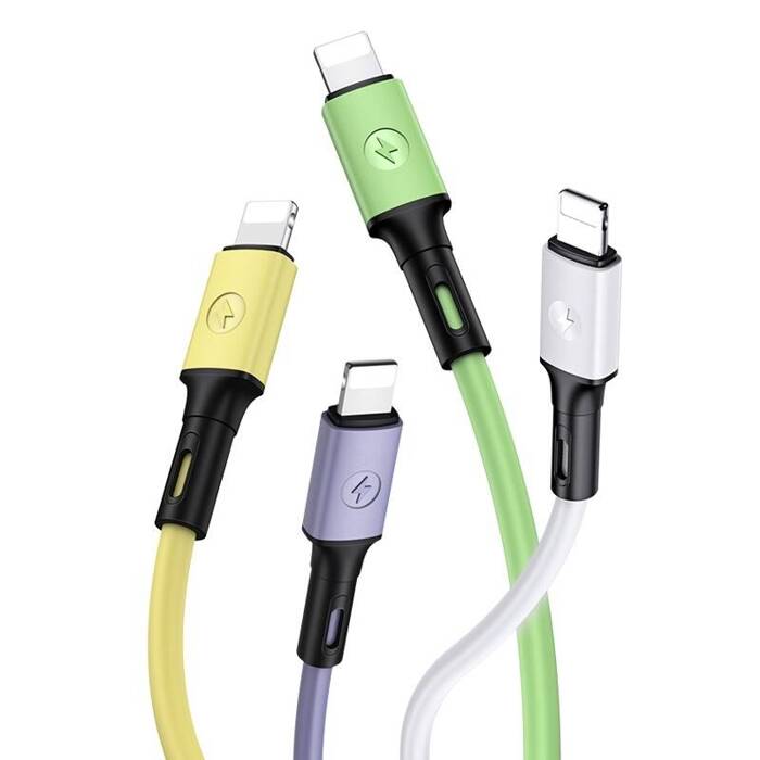 Kabel USAMS Lightning Fast Charge 1m Biały