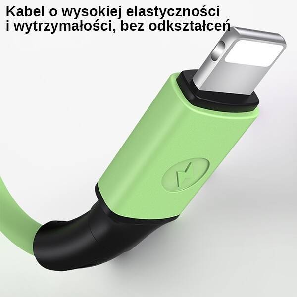 Kabel USAMS Lightning Fast Charge 1m Biały