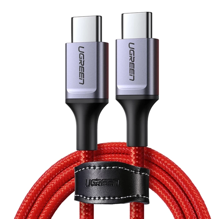 Kabel Ugreen US294 USB-C 2.0 / USB-C 2.0 3A - czerwony