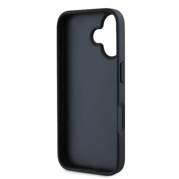 Karl Lagerfeld KLHCP16MPGKLKCPK iPhone 16 Plus 6.7" czarny/black hardcase Monogram Karl&Chaoupette Head Pin