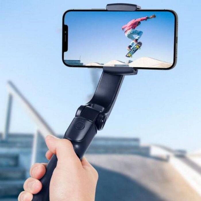 Kijek Stojak Spigen S610w Gimbal Wireless Selfie Stick Black