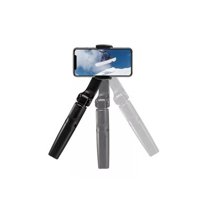 Kijek Stojak Spigen S610w Gimbal Wireless Selfie Stick Black