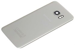 Klapka Baterii SAMSUNG Galaxy S7 Edge Oryginalna Grade B Silver Titanium