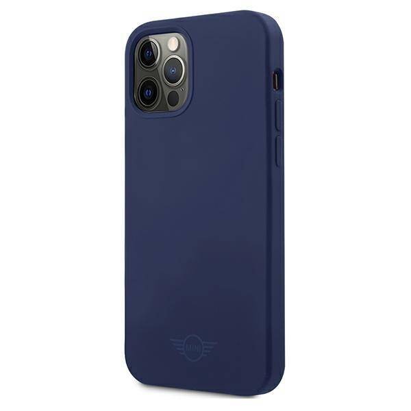 Mini MIHCP12MSLTNA iPhone 12/12 Pro 6,1" granatowy/navy hard case Silicone Tone On Tone