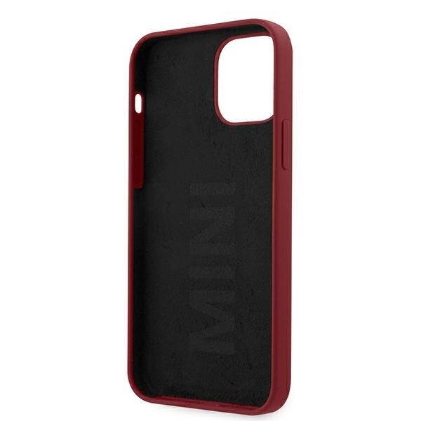 Mini MIHCP12MSLTRE iPhone 12/12 Pro 6,1" czerwony/red hard case Silicone Tone On Tone