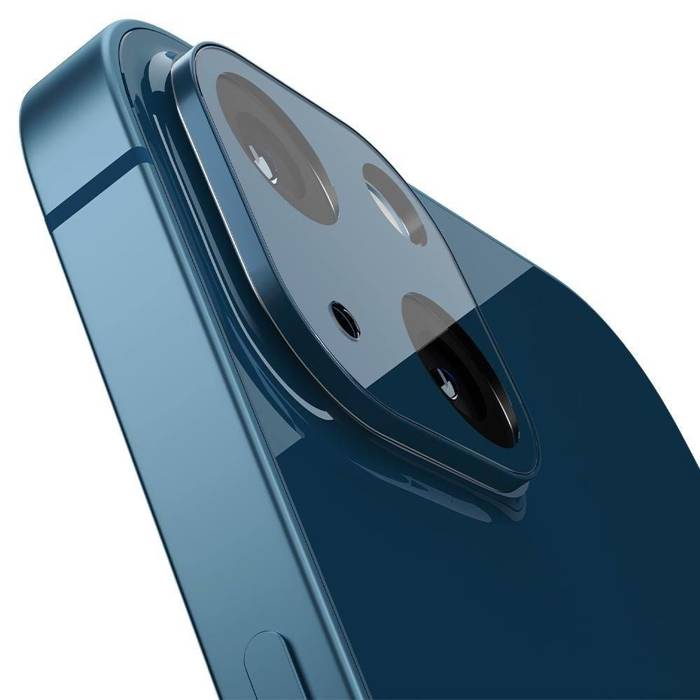 OSŁONA APARATU SPIGEN Iphone 13 Mini / 13 Optik.Tr Camera Protector 2-Pack Blue 