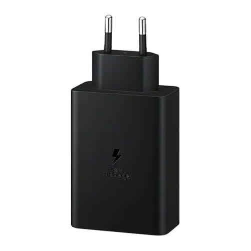 Oryginalna ŁADOWARKA SAMSUNG Trio EP-T6530 65W 2x USB-C, 1x USB PD Czarna