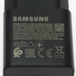 Oryginalna ŁADOWARKA i KABEL SAMSUNG 15W USB-C EP-T1510EBE Fast Charging Czarna