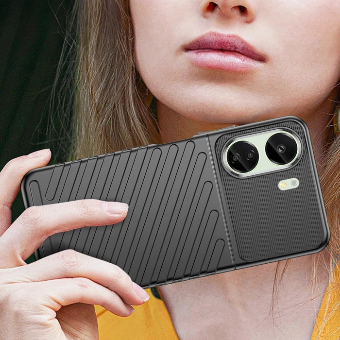 Pancerne etui Thunder Case na Xiaomi Redmi 13c - czarny