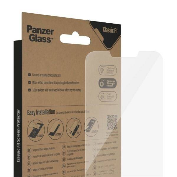 PanzerGlass Classic Fit iPhone 14 Plus / 13 Pro Max 6,7" Screen Protection Antibacterial 2769