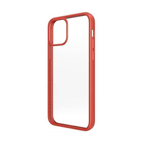 PanzerGlass ClearCase iPhone 12/12 Pro Mandarin Red AB