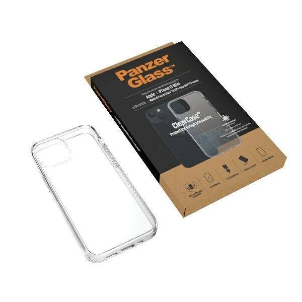 PanzerGlass ClearCase iPhone 13 Mini 5,4" Antibacterial Military grade clear 0312