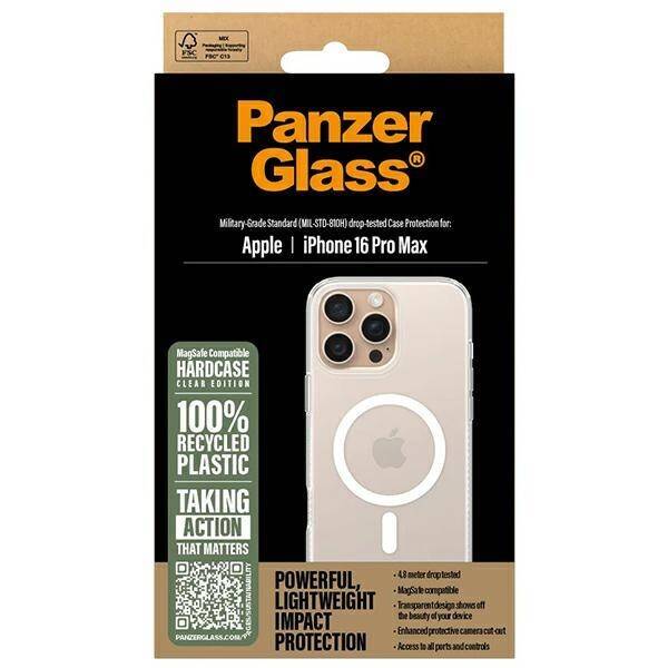 PanzerGlass HardCase iPhone 16 Pro Max 6.9" biały/white MagSafe 1294