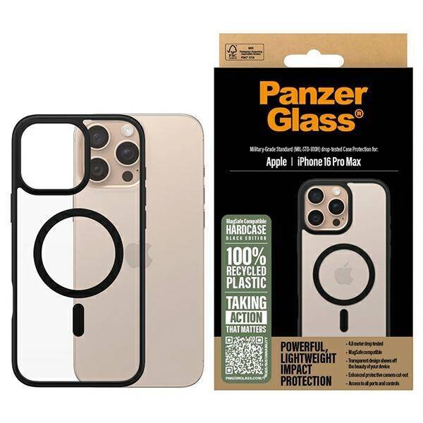 PanzerGlass HardCase iPhone 16 Pro Max 6.9" czarny/black MagSafe 1304