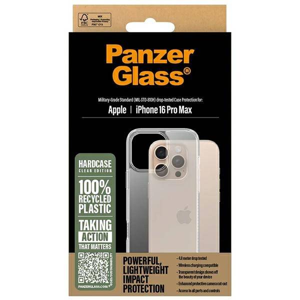 PanzerGlass HardCase iPhone 16 Pro Max 6.9" przezroczysty/transparent 1290