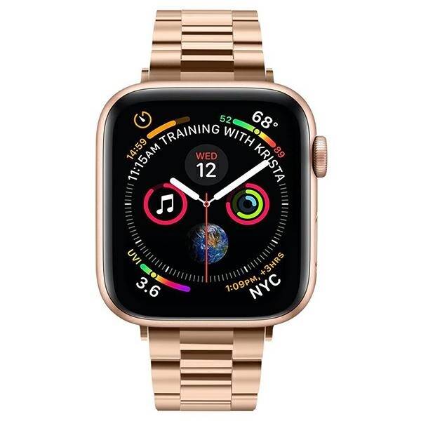 Pasek SPIGEN Apple Watch Modern Fit Band 9 8 7 SE 2022 38mm 40mm 41mm Rose Gold