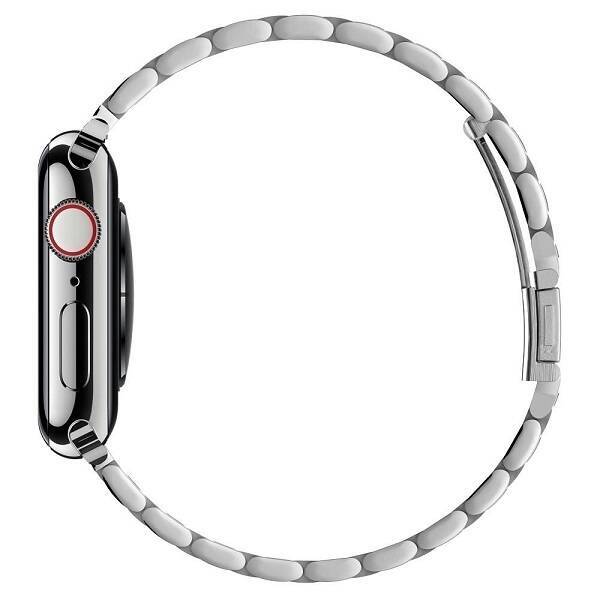 Pasek SPIGEN Modern Fit Band Apple Watch Ultra 9 8 7 SE 2022 42mm 44mm 45mm 49mm Srebrny