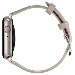 Pasek Spigen Cyrill Kajuk Apple Watch 9 8 7 SE 2022 38mm 40mm 41mm Cream