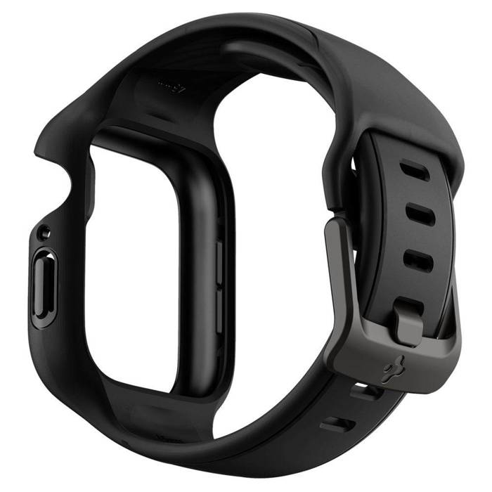 Pasek Spigen Liquid Air Pro Apple Watch 6 7 8 9 45mm Czarne