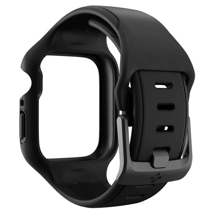 Pasek Spigen Liquid Air Pro Apple Watch 6 7 8 9 45mm Czarne