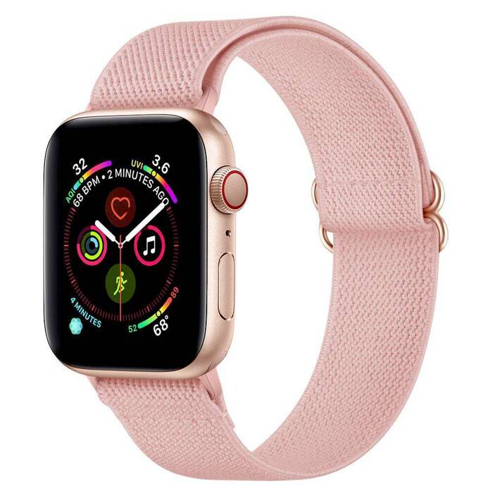 Pasek TECH-PROTECT Apple Watch 4 / 5 / 6 / 7 / SE (38 / 40 / 41 MM) Mellow Pink Sand