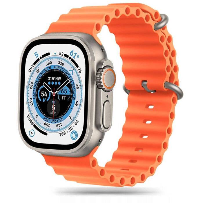 Pasek Tech-protect Iconband Pro Apple Watch 4 / 5 / 6 / 7 / 8 / Se / Ultra (42 / 44 / 45 / 49 Mm) Orange