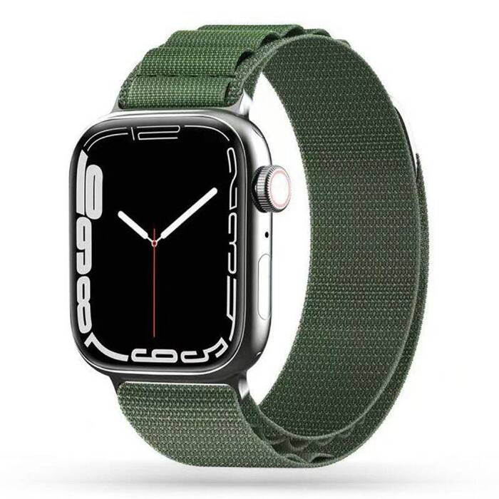 Pasek Tech-protect Nylon Pro Apple Watch 4 / 5 / 6 / 7 / 8 / Se (38 / 40 / 41 Mm) Military Green