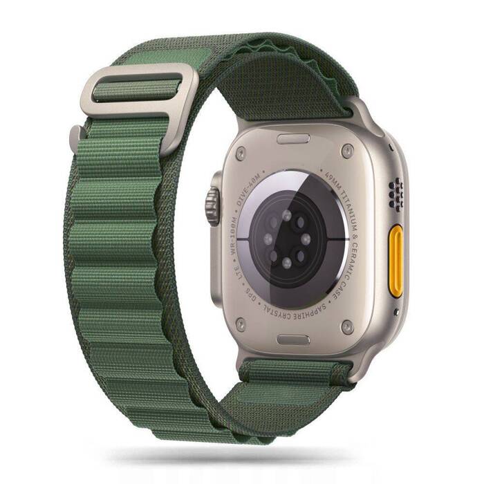 Pasek Tech-protect Nylon Pro Apple Watch 4 / 5 / 6 / 7 / 8 / Se / Ultra (42 / 44 / 45 / 49 Mm) Military Green