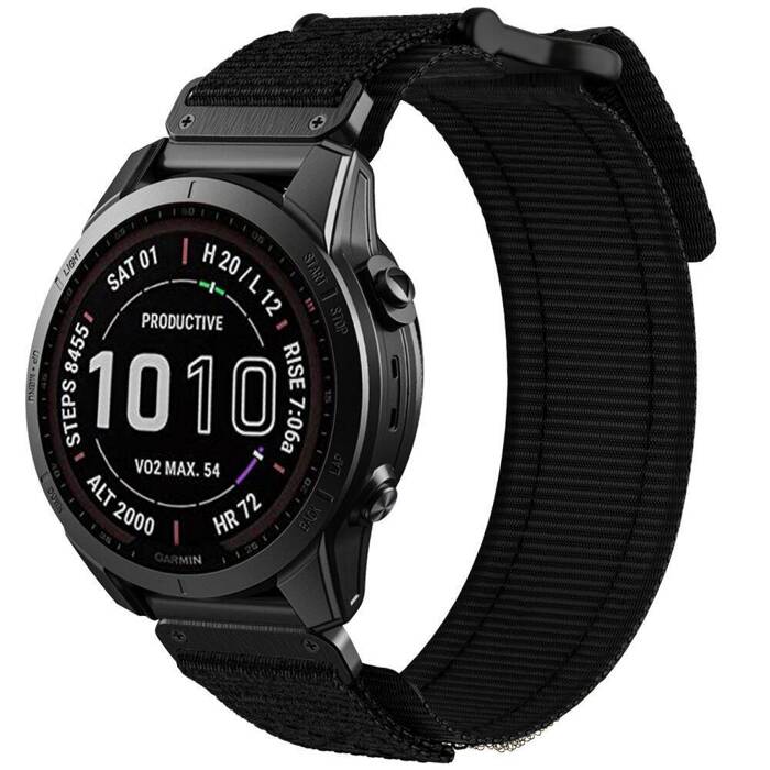 Pasek Tech-protect Scout Pro Garmin Fenix 5 / 6 / 6 Pro / 7 Black