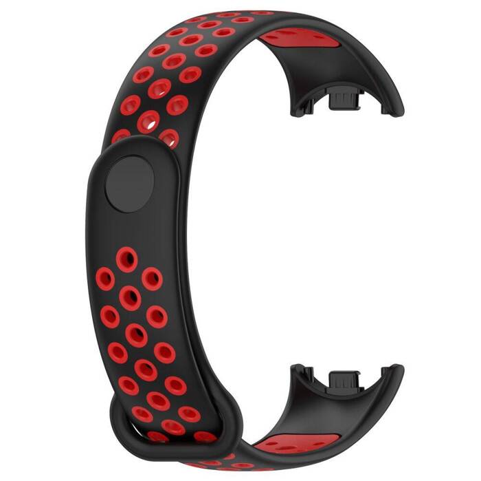 Pasek Tech-protect Softband Xiaomi Smart Band 8 / 8 Nfc Black/red Case