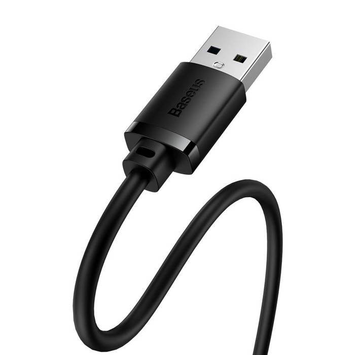 Przedłużacz kabel USB 3.0 1.5m Baseus AirJoy Series - czarny